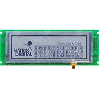 Matrix Orbital GLT24064-USB-FGW Intelligent Graphic Touch LCD 240x64 Blk Txt Gry/Wht B/G Touch