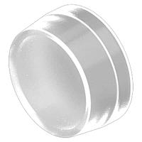 EAO 704.603.7 Panel Mount Indicators / Switch Indicators CAP-ANODIZED ALUM BLK OP