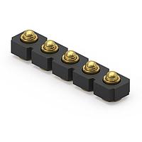 Mill-Max 815-22-005-30-001101 Spring-Loaded Spring-Loaded Hdr,1R Vert Mount, SMT, 5P