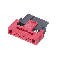 ERNI - TE Connectivity 214038-E Ribbon Cable 6-PIN,FEMALE,IDC2426POS.R/A