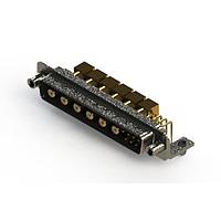 EDAC 629-13W6240-5TD Mixed Contact D-Sub Connectors Right-angle Power Combo D-Sub Connector