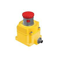 Banner Engineering SSA-EB1MP-22ED1Q8 Push Turn SSA-EB1 Flush-mount Emergency Stop Push Button; Lockable 44 mm Actuator; IP65; Contacts: 2NC/2NO; 8-pin M12 Integral QD