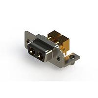 EDAC 630-2W2-640-5T3 Mixed Contact D-Sub Connectors Right-angle Power Combo D-Sub Connector