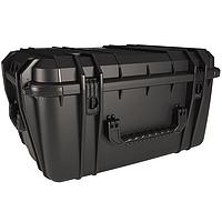Serpac SE1220PL,BK Storage Boxes & Cases Seahorse 1220 Case Plastic Keyed Locks (No foam), 27.9 x 22.3 x 15.1" - Black