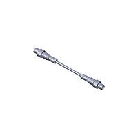 Amphenol LTW M12A05ML-12AML-PB010 Sensor Cables / Actuator Cables Circular Metric Connector MPronto-12 (M12 Push Pull), A Code, Metal, 4A, 05 pins, Male Connector, Male Contact, Straight-to-Straight, Overmolded Double Ended, Length 10000mm, IP68 Mated