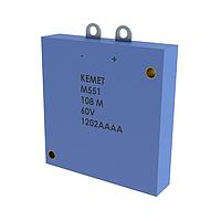 KEMET M550B108K040BG Tantalum Capacitors 40V 1000uF 10% ESR=25mOhms