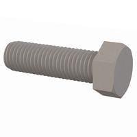 Essentra Components 0375010250XM225 Hex Head Cap Hex Bolt, 3/4-10 Thread, 2 1/2 Lg