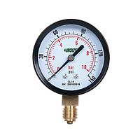 INSIZE 5204-C3D2L3W1R20 Bourdon Tube Pressure Gauges (Dry) (0~70bar/0~1000psi; 1/8NPT; Ø50mm)