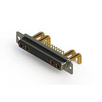 EDAC 630-21W4650-4T1 Mixed Contact D-Sub Connectors Right-angle Power Combo D-Sub Connector