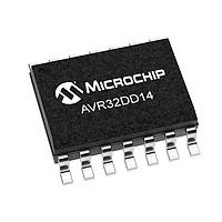 Microchip Technology AVR16DD14-E/SL MCUs 16KB, 2KB RAM, 14p, 24MHz, MVIO, 12b ADC, ZCD, DAC, 2xUART, SPI, TWI