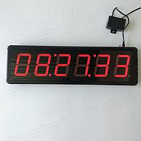 EMIN ATC-HHMMSS-L-SYN LED Digital Clock (Wifi Connection,6 digits,Large)
