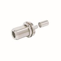 Amphenol Times Microwave Systems TC-240-NF-BH-X Connectors N-FEMALE (JACK) CRIMP BULKHEAD