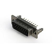 EDAC 627-M15-220-LT5 D-Sub Connectors - Standard Density Vertical Machined D-Sub Connectors