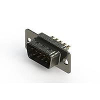EDAC 627-M09-222-WT1 D-Sub Connectors - Standard Density Vertical Machined D-Sub Connectors