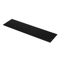 HellermannTyton TBP3 Racks & Rack Cabinets Blank Rack Panel, 3U, Steel, Black, 1/box
