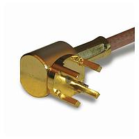 Amphenol RF 142268 RF Terminators SMB PCB R/A TERM 316/U GOLD