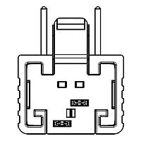 ERNI - TE Connectivity 484636-E Accessories SRCA 1,27 2 F 1-KS I2426 137 E1 094 1,07