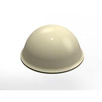 3M Electronic Specialty SJ-5017 (WHITE) Bumper LARGE HEMISPHERE WHT 40 PER PAD