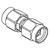 Radiall R125703001 RF Adapters - In Series SMA / MALE-MALE ADAPTER