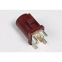 Molex 73403-5568 RF Connectors / Coaxial Connectors SMB JACK VERTICAL PCB FAKRA 50 OHM, CODE I, BEIGE