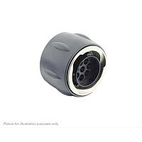 Eaton Souriau-Sunbank UTGX6128PW Plugs Plug, without backshell, for 8 male contacts,  IP68/69K, keying W