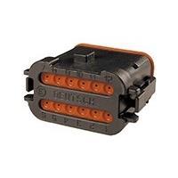 DEUTSCH - TE Connectivity DT06-12SB-CE05 12-Way DT PLUG ASM
