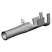 AMP Connectors - TE Connectivity 350415-1 (Cut Strip) Contacts CONTACT PIN 24-10AWG Cut Strip of 100