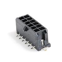 Molex 43045-1220 Shrouded 12 CKT VERT SMT HDR