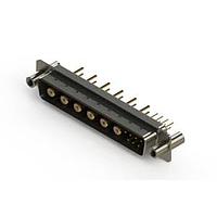 EDAC 627-13W6224-5T4 Mixed Contact D-Sub Connectors Vertical Combo Dsub