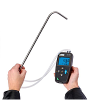 Chauvin Arnoux C.A 1550 Micromanometer with Pitot Tube Kit (±2.450Pa; 0.1Pa; ±0.5%)
