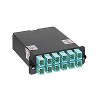 Panduit FCZ-12-10BY Fiber Optic Cable Assemblies 12-fiber cassette OM4 50 m 6 duplex LC