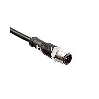 Amphenol LTW SM12A-08BMMM-SL8D03 Sensor Cables / Actuator Cables M Series Sensor Connector, M12, A Code, Stainless, 2A, 08 pins, Male Connector, Male Contact, Straight, Screw Thread, Overmolded, Length 3000mm, IP68