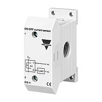 Carlo Gavazzi EISH200MA024 SSR Small size current monitoring relay with built-in current transformer & integrated solid state output. Self-powered from the input current with 2-wire connection for easy setup.  12 mm hole for insulated current wire.