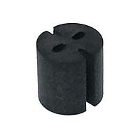 BIVAR ELM-1-200 LED Mounts, Self-Retaining LED Mount Self Ret 5mm LED Black