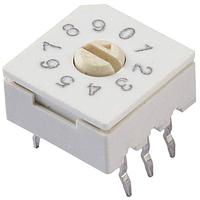 CTS Electronic Components 221ADA10 Rotary Switches 10 Pos. Thru Hole Flush Arrow Slotted