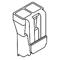Molex 43335-1002 Receptacle Housing Flat Blade Rcpt Hsg V-2 2Ckt