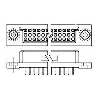 Raychem - TE Connectivity 533287-7 Headers & Wire Housings BOX II 3 ROW RECP ASSY 150 POS
