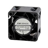 Same Sky (formerly CUI Devices) CFM-4020BF-255-212 Axial dc axial fan, 40 mm square, 20 mm, 24 Vdc, ball, 5500 RPM, 6.88 CFM