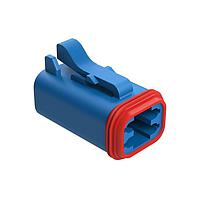 Amphenol SINE Systems AT06-4S-BLU Connectors A SERIES-AT-CONNECTORS