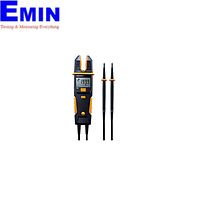 TESTO 755-2 Current / Voltage Meter and Continuity, Phase Rotation Tester (200 A AC, 1000 V AC/DC)