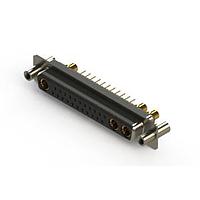EDAC 628-25W3624-4N4 Mixed Contact D-Sub Connectors Vertical Combo Dsub