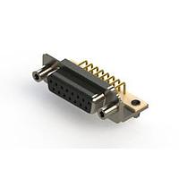 EDAC 630-M15-640-BN5 D-Sub Connectors - Standard Density Right Angle D-Sub Connector