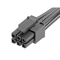 Molex 214755-2063 DC Power Cords MICRO-FIT3.0 R-R 6 CIRCUIT 600MM Au