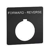 Square D 9001KN739WP Legend PSH BTTN LEGEND PLATE 30MM, Type K