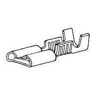 AMP Connectors - TE Connectivity 42400-1 (Cut Strip) Tab .25 FAST REC 18-14 Cut Strip of 100