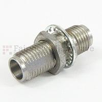 Fairview Microwave  SM3927 1.85mm Female to 1.85mm Female Bulkhead  Adapter