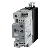 Carlo Gavazzi RGC1P23V42ED Solid State Relays 1-pole DIN-rail mount SCR, Proportional control, Operating voltage (Ue): 85 - 265 Vac (800 Vp), Rated current (Ie): 43 Aac, Input: 0 -10 / 0 - 5 / 1 - 5 Vdc, External supply: 24 Vdc/Vac, Built-in overvoltage protection