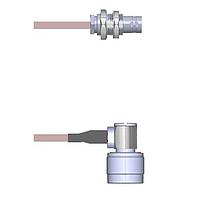 Amphenol Custom Cable Q-0702D000R072i RF Cable Assemblies BNC-SJB/N-RP G316D 72I