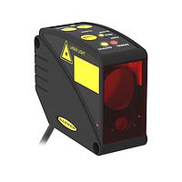 Banner Engineering LT3BDLV Photoelectric Sensors LT3 Series: Laser Retroreflective Time-of-Flight Sensor; Range: 500 mm to 50 m; 12-24 V dc; Outputs: Discrete: 2 PNP or NPN; 2 m (6.5 ft) Cable