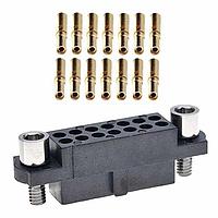 Harwin M80-4802805 Power to the Board JTEK FE LB W/JS 2X14 AU/SN